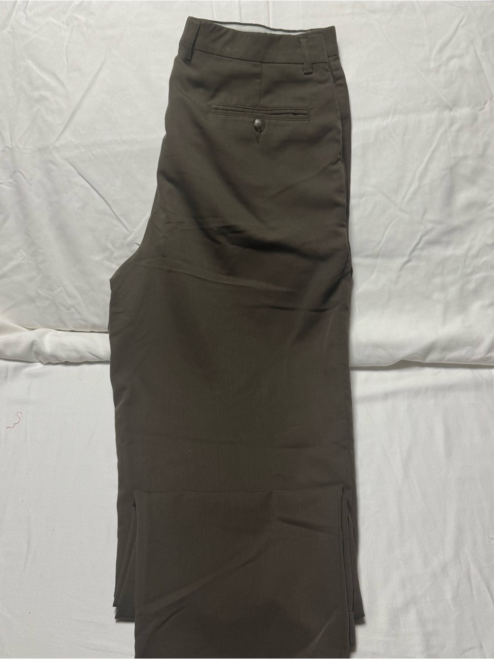Claiborne Men's Olive Green Dress Pants 34X32
